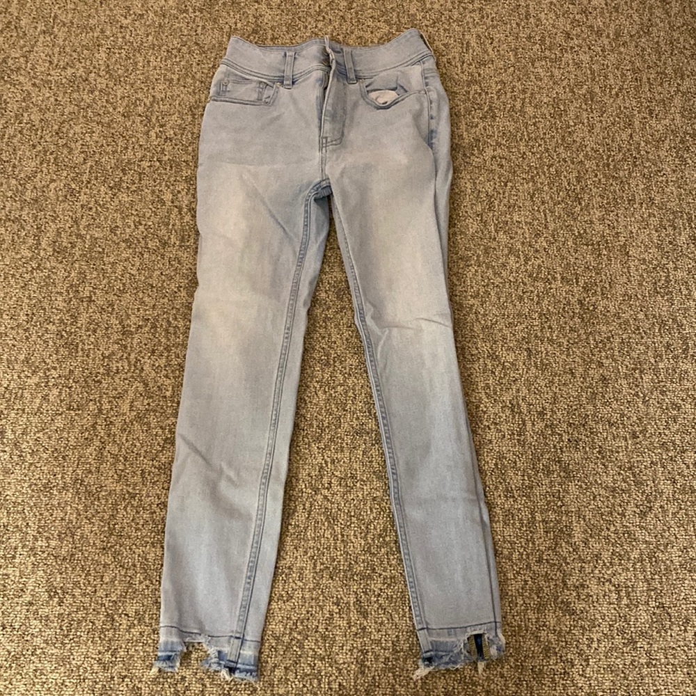 High Waisted Free People Jeans